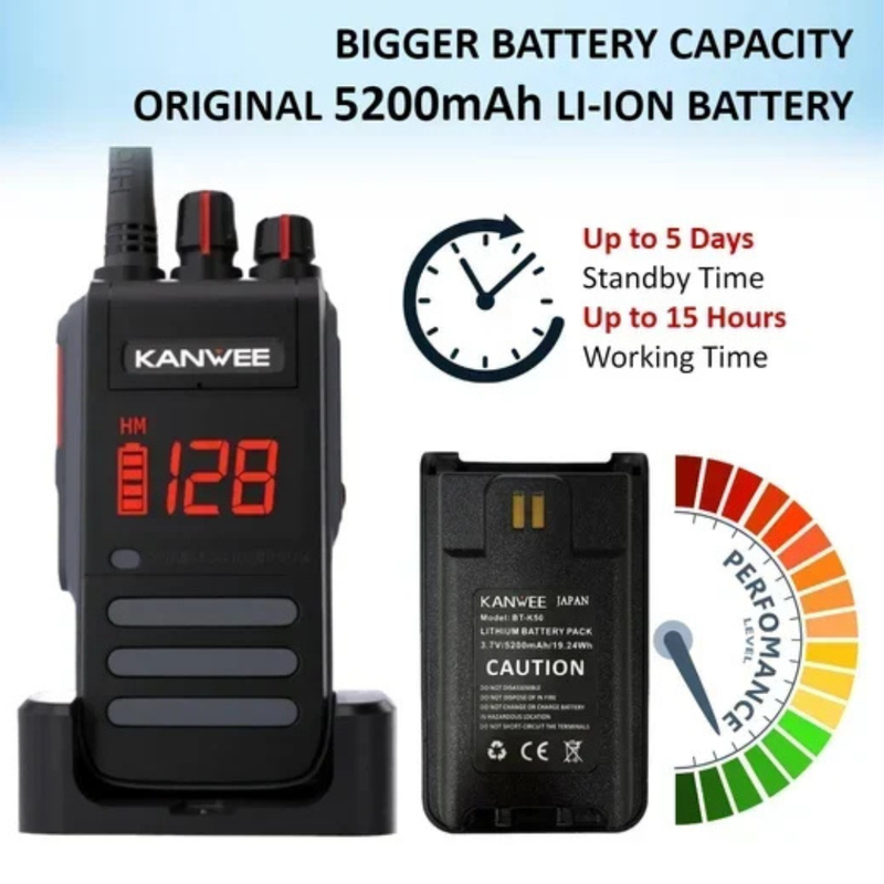 Long-Lasting 5200mAh Battery