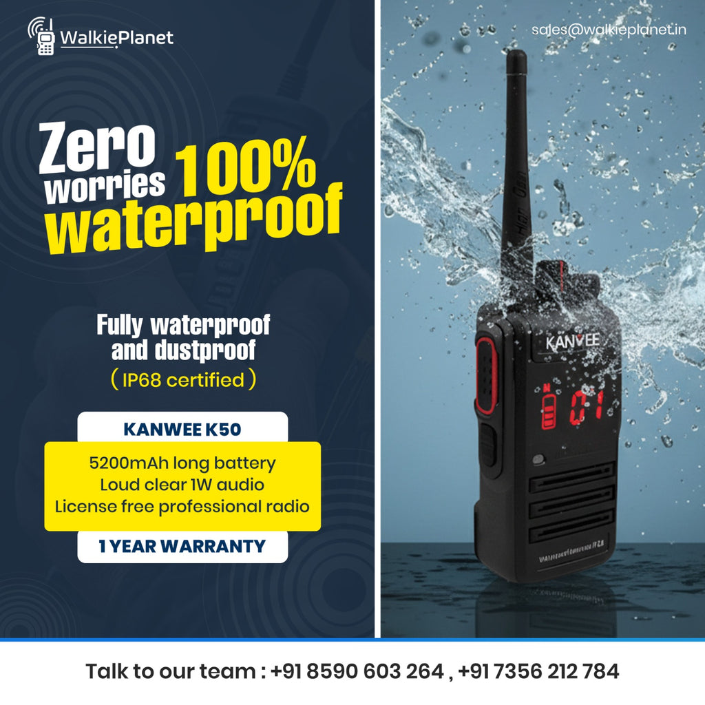 Kanwee K50  IP68 Waterproof & Dustproof